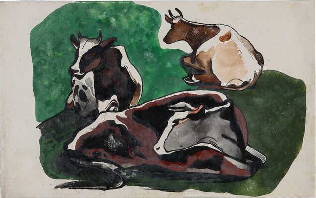 Трошин Николай Степанович. Лот из четырёх эскизов